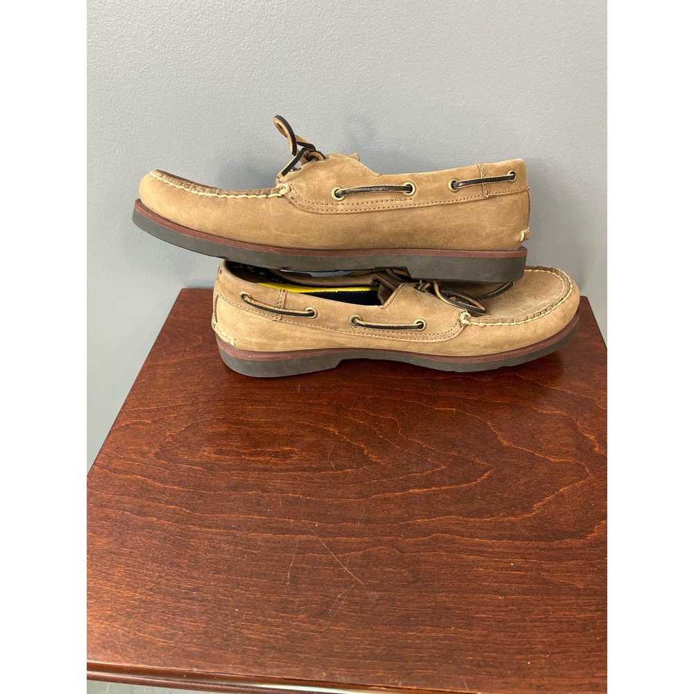 Vintage Men's Timberland Brown leather loafers - Picture 7 of 10